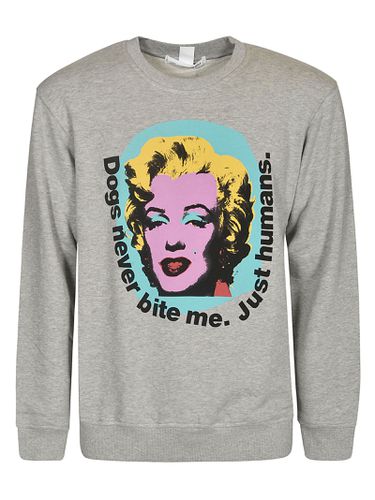 Madonna Print Sweatshirt - Comme des Garçons - Modalova