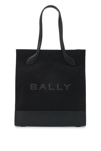 N/s Nylon And Leather Tote Bag - Bally - Modalova