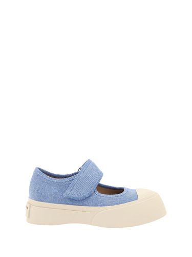 Marni Denim Mary Jane Sneakers - Marni - Modalova