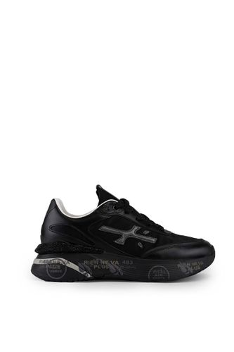 Moe Run D 7058 Sneakers In Leather And Technical Fabric - Premiata - Modalova