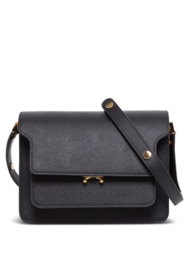 Womans Leather Trunk Crossbody Bag - Marni - Modalova