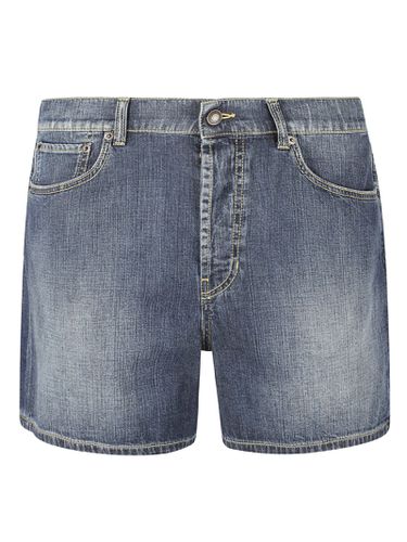 Pockets Denim Shorts - Alexander McQueen - Modalova