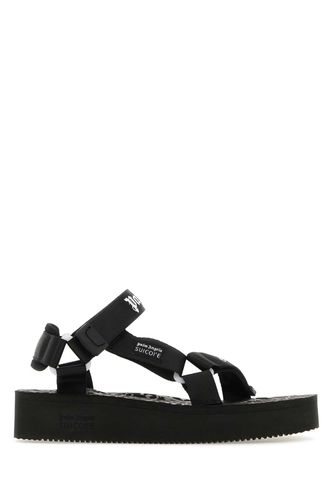 Black Fabric X Suicoke Sandals - Palm Angels - Modalova