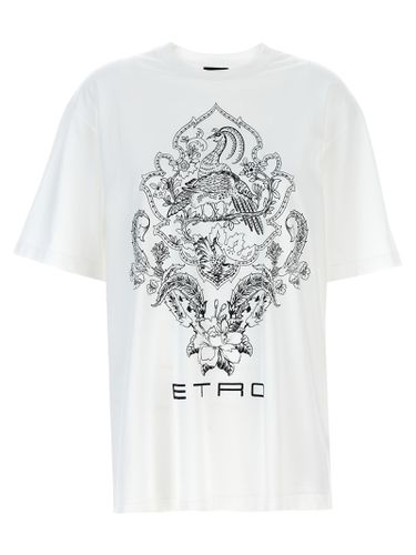 Etro Floral Print T-shirt - Etro - Modalova