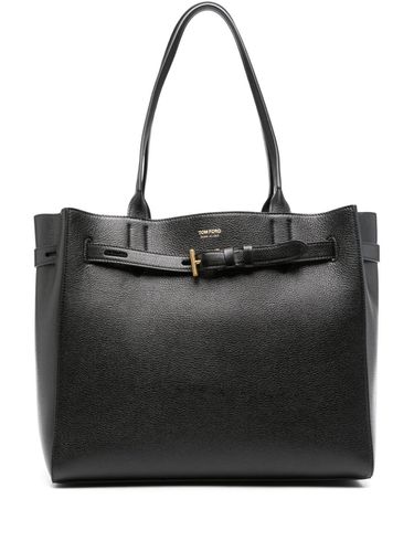 Tom Ford Grain Leather Large Tote - Tom Ford - Modalova