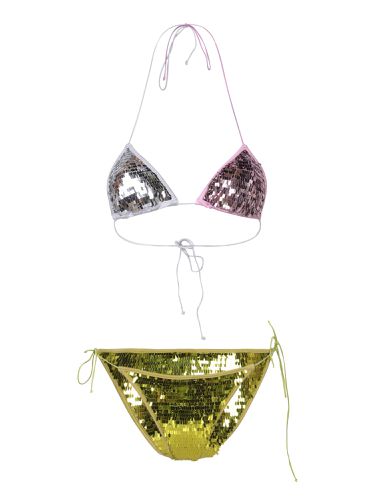 Oseree Multicolor Sequin Bikini - Oseree - Modalova