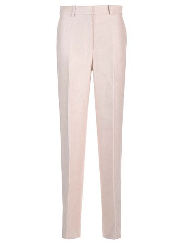 High-waisted Trousers In Linen Twill - Theory - Modalova