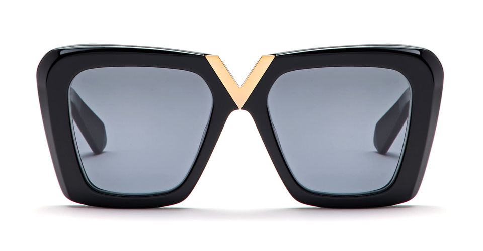 V-gold-ii - / Gold Sunglasses - Valentino Eyewear - Modalova