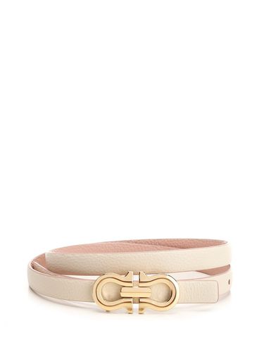 Ferragamo Grained Leather Belt - Ferragamo - Modalova