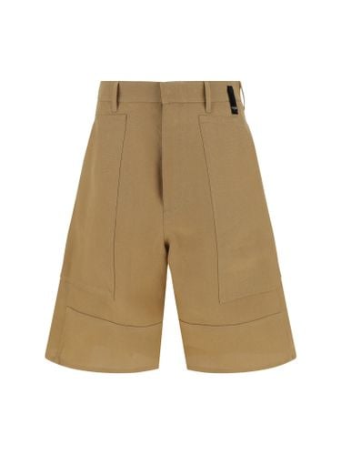 Fendi Canvas Bermuda Shorts - Fendi - Modalova