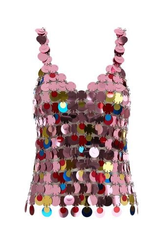 Multicolor Maxi Sequins Top - Paco Rabanne - Modalova