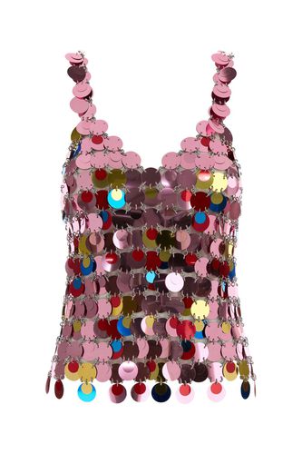 Multicolor Maxi Sequins Top - Paco Rabanne - Modalova