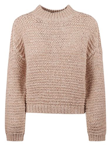 Forte_Forte Rib Trim Plain Woven Sweater - Forte Forte - Modalova