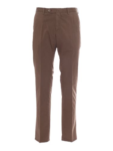 Trousers - Slim, Flat Front, Diagonal Pockets - PT Torino - Modalova