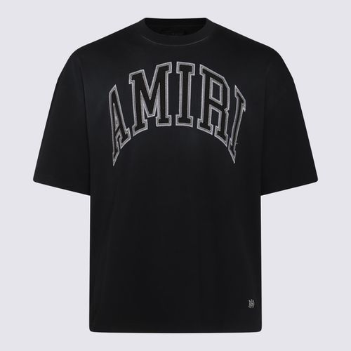 AMIRI Black Cotton T-shirt - AMIRI - Modalova