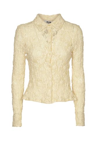 MSGM Lace Shirt - MSGM - Modalova