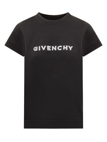 Givenchy 4g Tufting Cotton T-shirt - Givenchy - Modalova