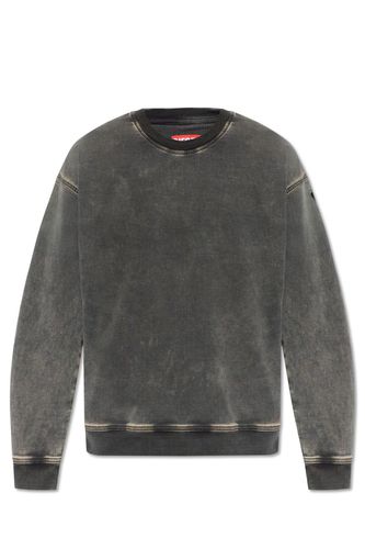 D-krib Logo Embroidered Sweatshirt - Diesel - Modalova