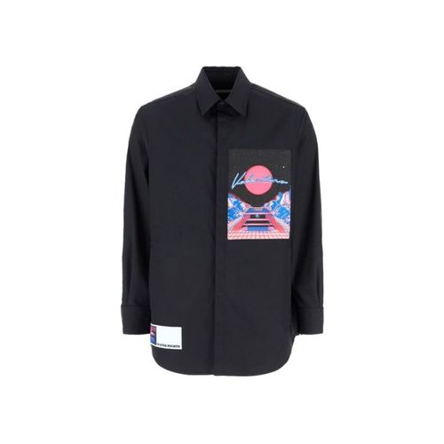 Valentino Logo Patch Shirt - Valentino - Modalova