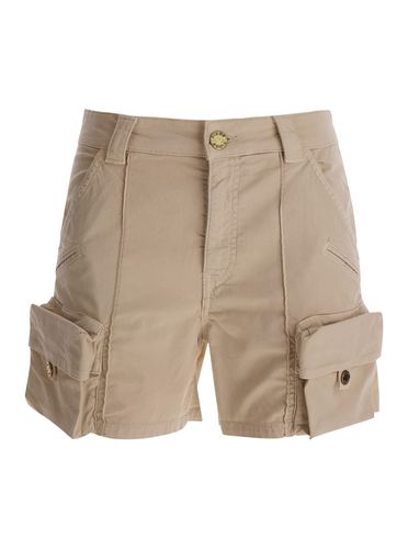 Cargo Shorts In Cotton Woman - Pinko - Modalova