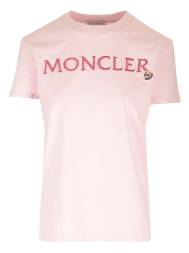 Moncler Signature T- Shirt - Moncler - Modalova