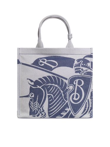 Embroidered Canvas Shopping Bag - Burberry - Modalova