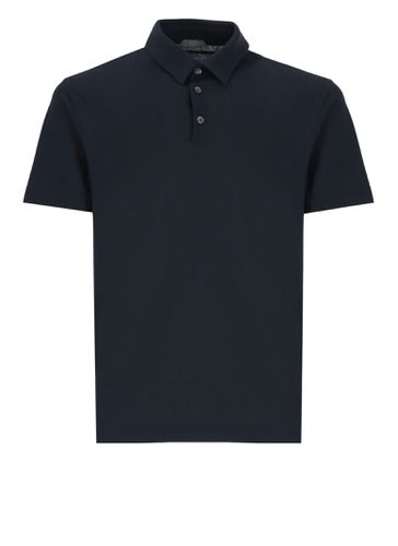 Zanone Cotton Polo Shirt - Zanone - Modalova