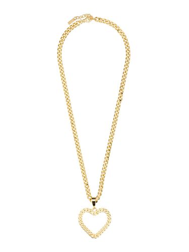 Moschino Chain Heart Necklace - Moschino - Modalova