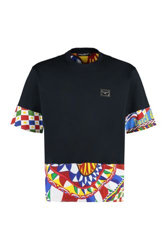 Cotton Crew-neck T-shirt - Dolce & Gabbana - Modalova