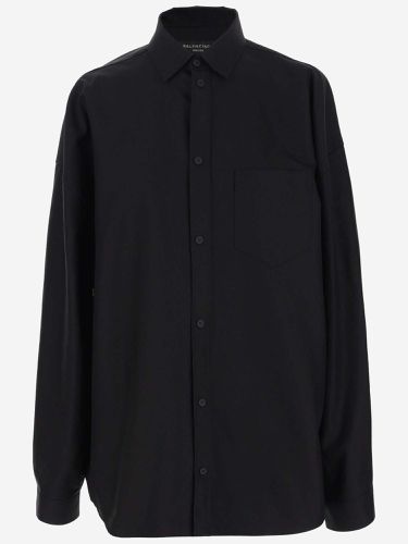 Cotton Poplin Outerwear Shirt - Balenciaga - Modalova