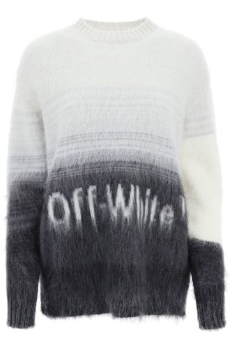 Off-White Mohair-wool Sweater - Off-White - Modalova