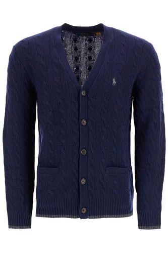 Wool And Cashmere Braided Cardigan - Polo Ralph Lauren - Modalova