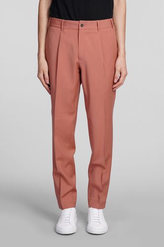 Santaniello Pants In Rose-pink Wool - Santaniello - Modalova