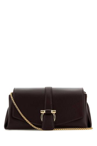 Grape Leather Small Crossbody Bag - Ferragamo - Modalova