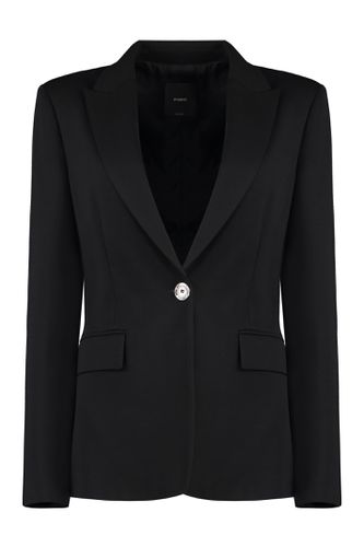 Signum Single-breasted Viscose Blazer - Pinko - Modalova