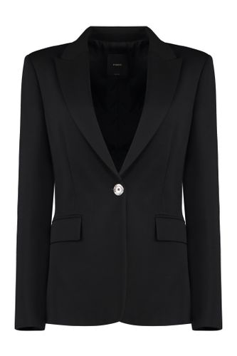 Signum Single-breasted Viscose Blazer - Pinko - Modalova