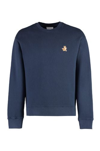 Cotton Crew-neck Sweatshirt - Maison Kitsuné - Modalova