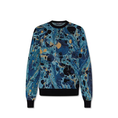 Dolce & Gabbana Patterned Sweater - Dolce & Gabbana - Modalova