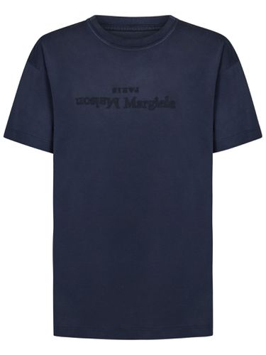 Cotton T-shirt With Logo - Maison Margiela - Modalova