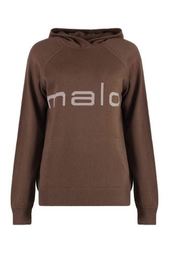 Malo Knitted Hoodie - Malo - Modalova