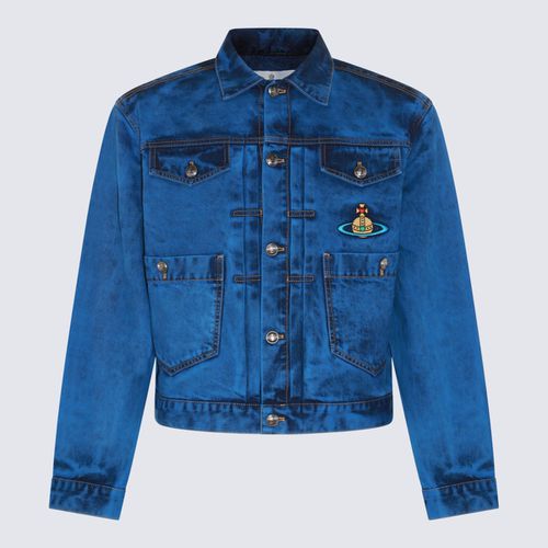 Cotton Blend Denim Jacket - Vivienne Westwood - Modalova