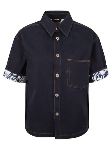 Burberry Denim Short-sleeved Shirt - Burberry - Modalova