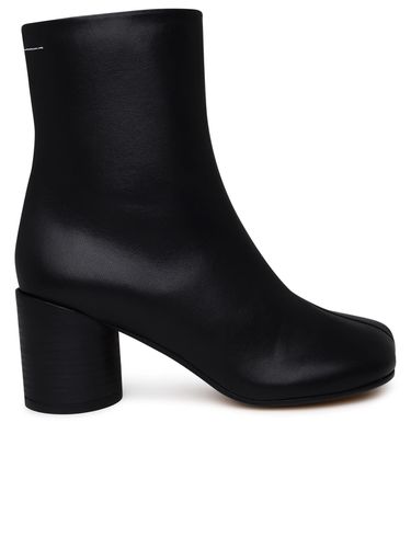 Leather Ankle Boots - MM6 Maison Margiela - Modalova