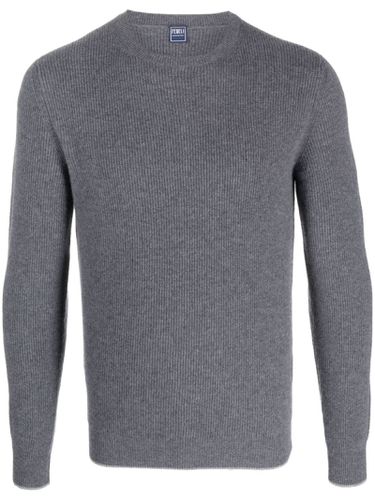 Fedeli Grey Cashmere Jumper - Fedeli - Modalova