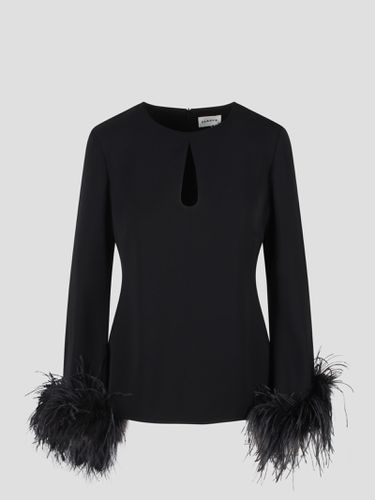 Parosh Feathers Poker Blouse - Parosh - Modalova