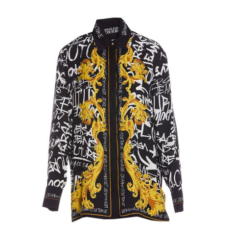 Graffiti Logo Shirt - Versace Jeans Couture - Modalova