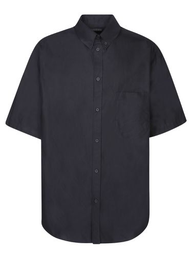 Collared Short-sleeve Shirt - Balenciaga - Modalova