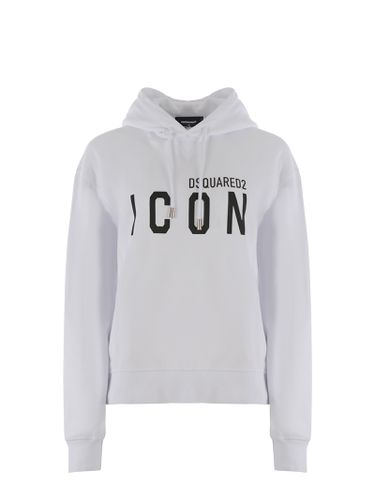 Hoodie icon Made Of Cotton - Dsquared2 - Modalova