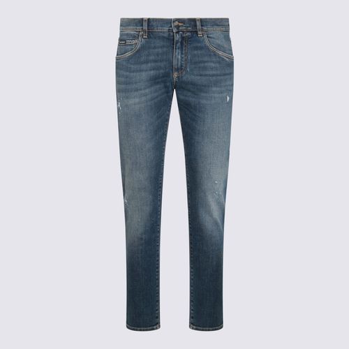 Cotton Denim Jeans - Dolce & Gabbana - Modalova