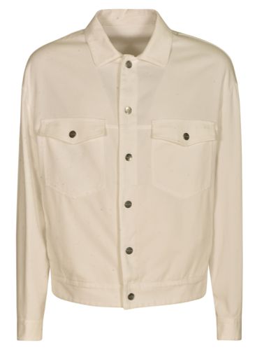Patched Pocket Buttoned Shirt - Giorgio Armani - Modalova